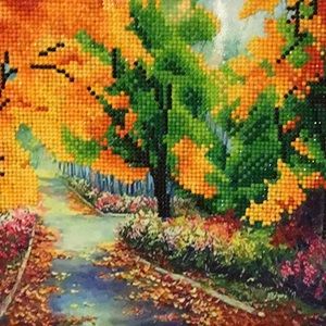 Pretty picture of site seeing fall trees